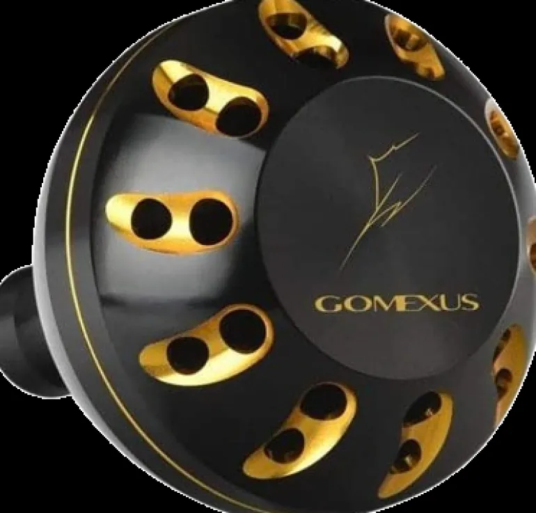GOMEXUS ALUMINIUM POWER KNOB 47mm - BKGD - Black Gold
