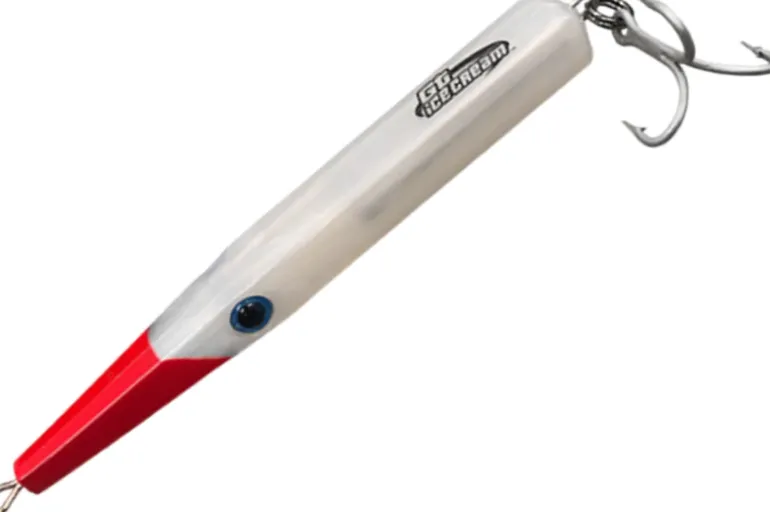 GT ICE CREAM SKINNY NEEDLE NOSE CASTING PLUG LURE 2oz - Red Head