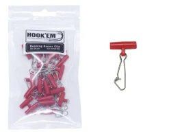 HOOK EM FISHING EASY RIG CLIP Small - Red