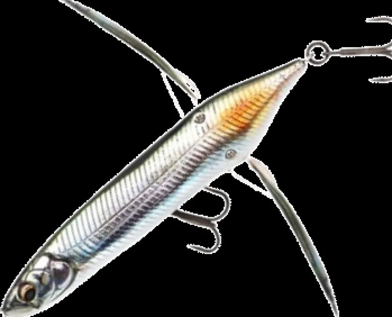 Imakatsu Aventa Crawler Vazelle Lure 80mm - 715 3DR Bleeding Young Ayu