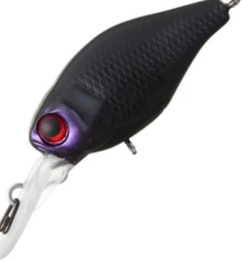 JACKALL CHUBBY 38 MEDIUM FLOATING LURE MB - Mat Black
