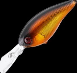 JACKALL DIGLE 5+ CRANKBAIT LURE - Double Clutch Gold & Black