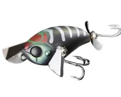 JACKALL POMPADOUR MICRO LURE BBMB - Bug Bug Mat Black