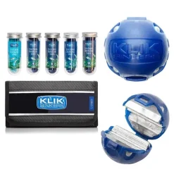 KLIK SINKERS QUICK CHANGE BALL SINKER WALLET VALUE PACK - Blue