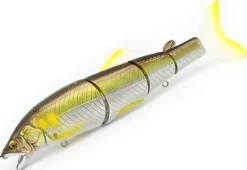 LITTLE JACK GORGON SWIMBAIT 188mm CUSTOM LURE - Natural Sweetfish Chart Back