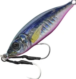 LITTLE JACK METAL ADICT TYPE 6 JIG LURE 40g - Blue Pink Maru Aji