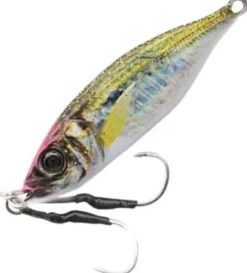 LITTLE JACK METAL ADICT TYPE 6 JIG LURE 30g - Pink Head Gold Lame Back UV