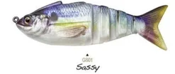 LUNKERHUNT GAMBIT SWIMBAIT - 4.5 INCH LURE - Sassy