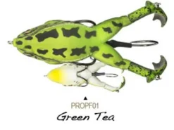 LUNKERHUNT PROP FROG 1/2OZ LURE 01 - Green Tea