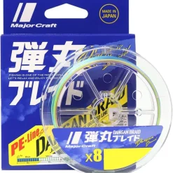 MAJORCRAFT DANGAN X8 BRAID LINE 300m MULTI COLOUR - PE 0.8 - 16lb