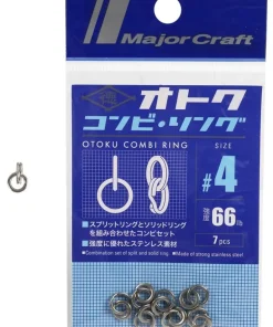 MAJORCRAFT OTOKU COMBI RINGS - 4 - 66lb - Qty 7