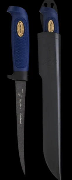 MARTTIINI MARTEF COATED FILLETING KNIFE WITH SHEATH - 6 INCH