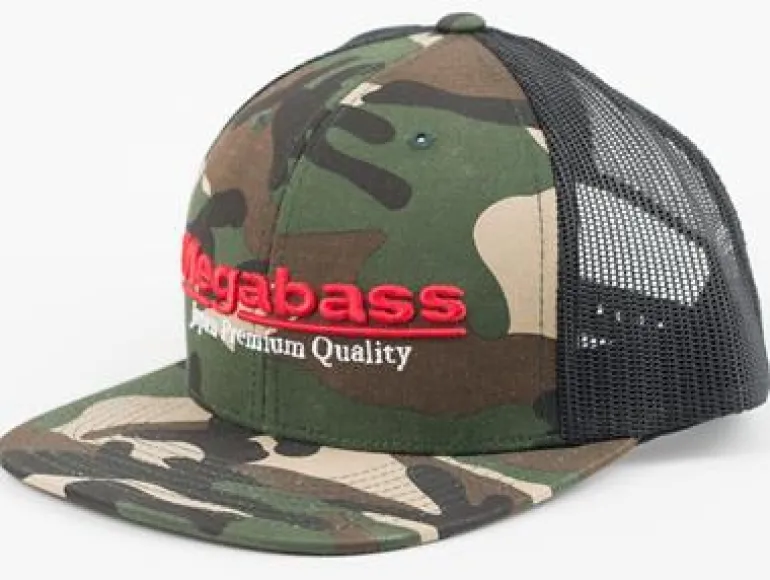 MEGABASS CLASSIC TRUCKER CAP - CAMO