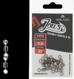MIKADO JAWS DOUBLE SWIVELS XL 35kg