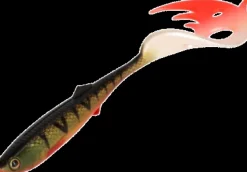 MIKADO JAWS MCT CURL TAIL LURE 18cm - Bloody Perch