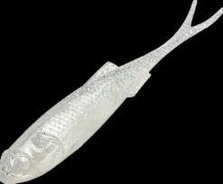 MOLIX RT FORK FLEX LURE 3 INCH - White Shad