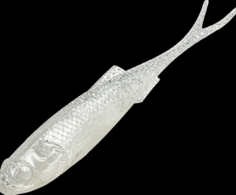 MOLIX RT FORK FLEX LURE 3 INCH - White Shad