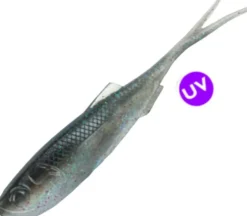 MOLIX RT FORK FLEX LURE 6 INCH - UV Clear Chart Multicolour Flake