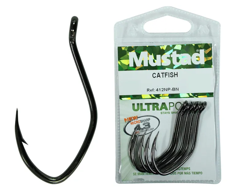MUSTAD ULTRAPOINT DEEP V PRE PACK HOOKS - 8/0