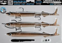 MY LURE BOX PADDLE GLIDE LURE 9.5 INCH - Baby Flathead