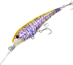 NOMAD DTX MINNOW FLOATING - 85mm LURE HPSR - Holo Purple Shrimp