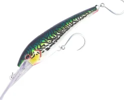 NOMAD DTX MINNOW HD SINKING LURE 220mm SGM - Silver Green Mackerel