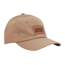 NOMAD HAT CANVAS TAN - LEATHER PATCH