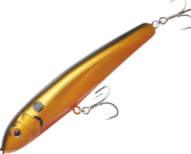 NOMAD RIPTIDE FATSO FLOATING LURE 95mm - Gold Black Back