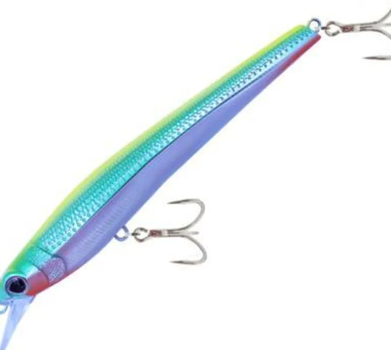 NOMAD SHIKARI SLOW FLOAT LURE 95mm CCRMO - Chartreuse Chrome Orange