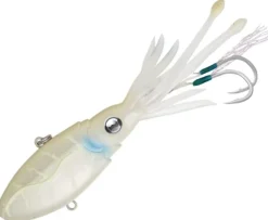 NOMAD SQUIDTREX 85 VIBE LURE - WTG - White Glow