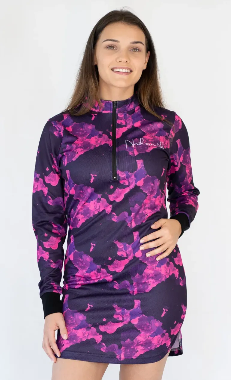 NORTHERN TIDE LADIES JERSEY DRESS PINK - SIZE 14