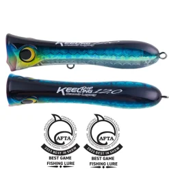 OCEANS LEGACY KEELING POP LURE 120mm RIGGED - 1 Yellowband Fusilier