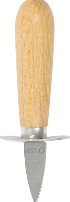 OCEANSTREAM WOODEN HANDLE OYSTER KNIFE