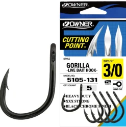 OWNER 5105 GORILLA HOOKS - 3/0