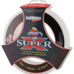 PENN SUPER X TOURNAMENT SHOCK LEADER LINE 70m - 20lb