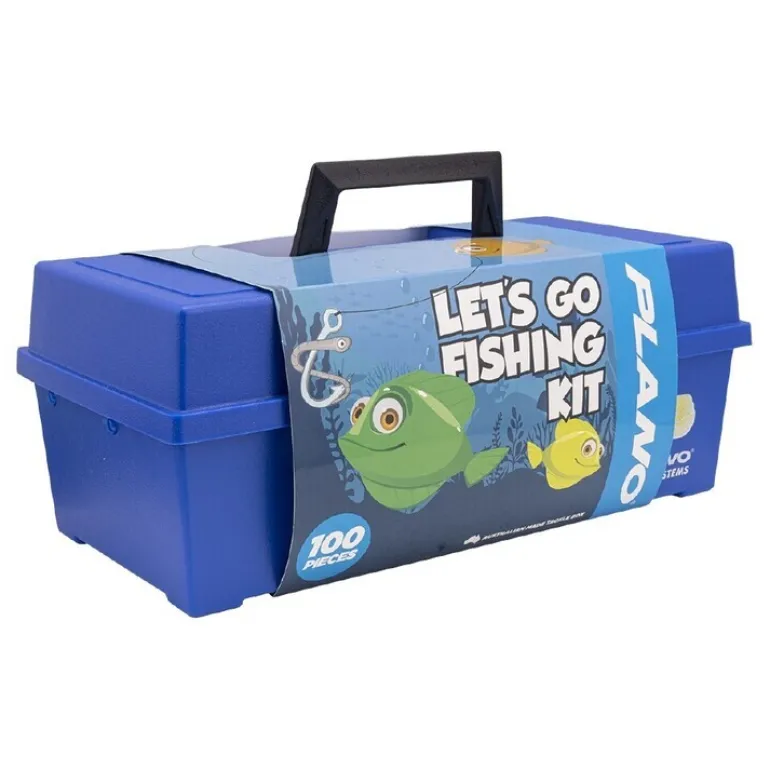 PLANO 2100 BLUE 100PC KIT TACKLE BOX