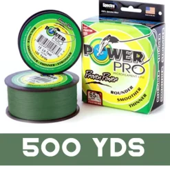 POWER PRO BRAID LINE 500yds GREEN - 20lb