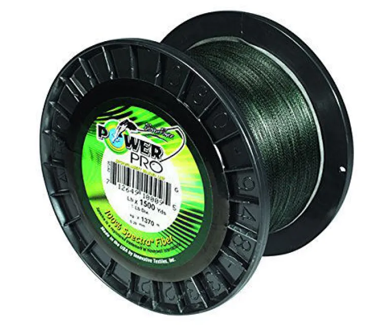 POWER PRO BRAIDED LINE 3000yds GREEN - 10lb