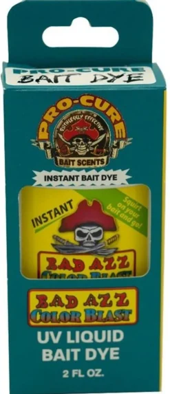 PRO CURE BAD AZZ UV LIQUID BAIT DYE - Chartreuse Lime