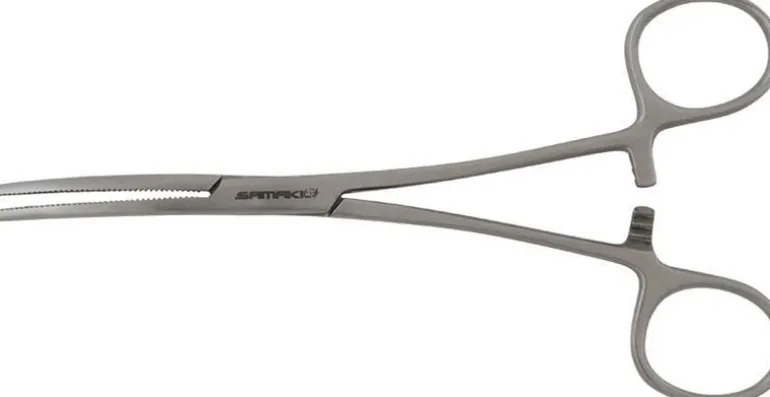 SAMAKI FORCEPS BENT NOSE SMALL - 160mm