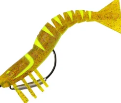 SAMAKI LIVE SHRIMP LURE 89mm - Chartreuse Ginger Squid UV