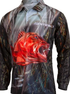 SAMAKI MANGROVE JACK LONG SLEEVE SHIRT - 3X Large