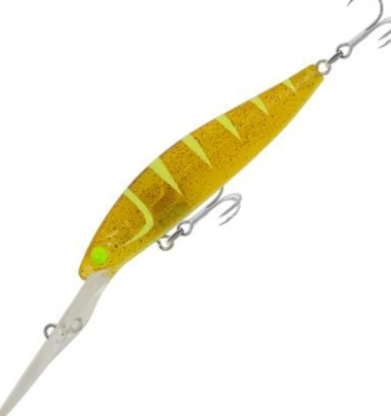 SAMAKI REDIC JERKBAIT DS80 LURE - Chartreuse Ginger Squid