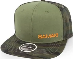 SAMAKI UNDER THE RADAR TRUCKER CAP - OLIVE/ CAMO