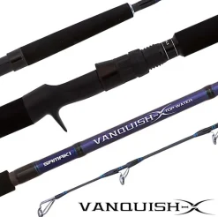 SAMAKI VANQUISH X SVX-902SMH-SS SHORESPIN SPIN ROD
