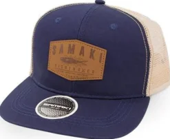 SAMAKI VIBING TRUCKER CAP - NAVY
