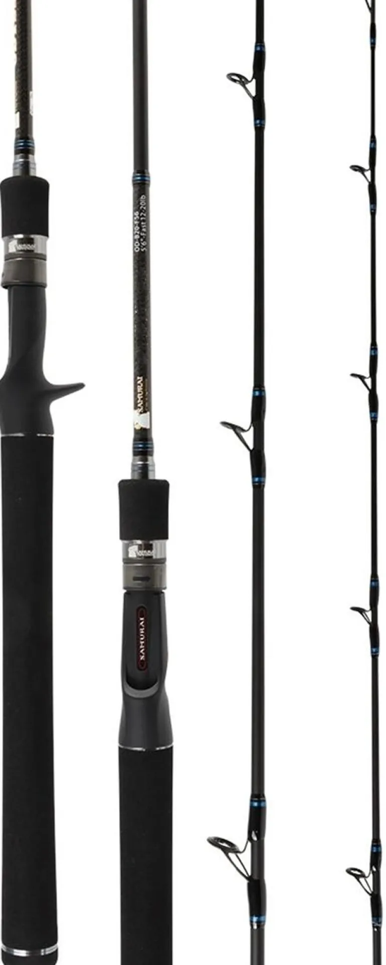 SAMURAI LIMITED EDITION OD-B16-F56 BAITCAST ROD