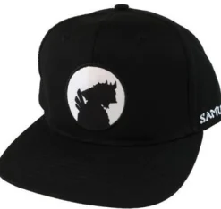 SAMURAI SNAP BACK CAP - BLACK