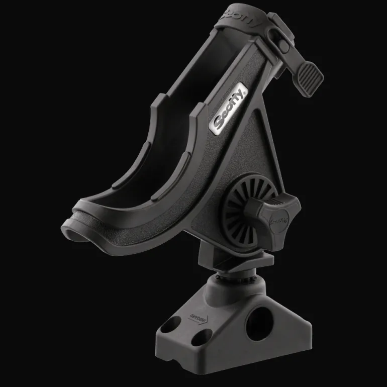 SCOTTY 280 BAITCASTER / SPINNING ROD HOLDER WITH SIDE/DECK MOUNT