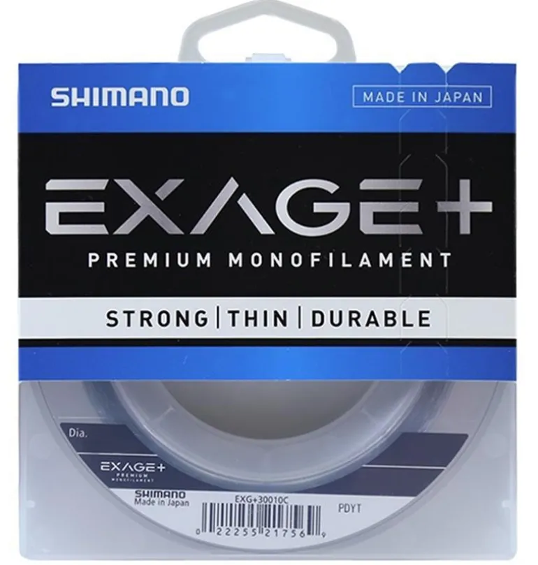 SHIMANO EXAGE + MONO LINE 300m - 6lb